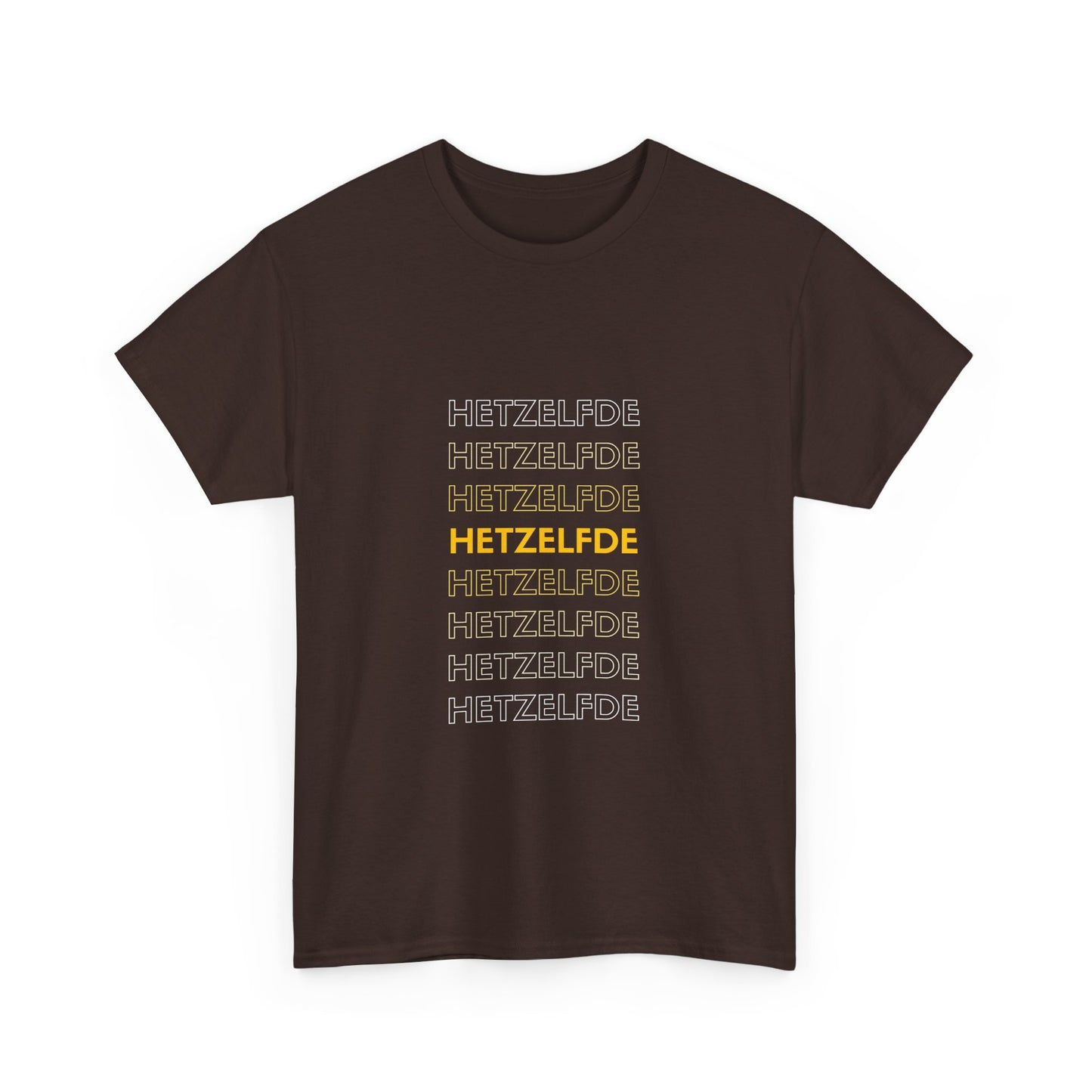 Hetzelfde, hetzelfde, hetzelfde