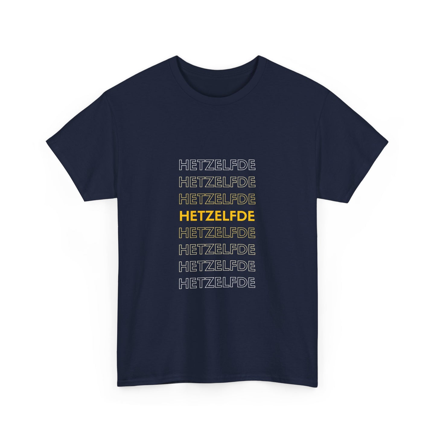 Hetzelfde, hetzelfde, hetzelfde