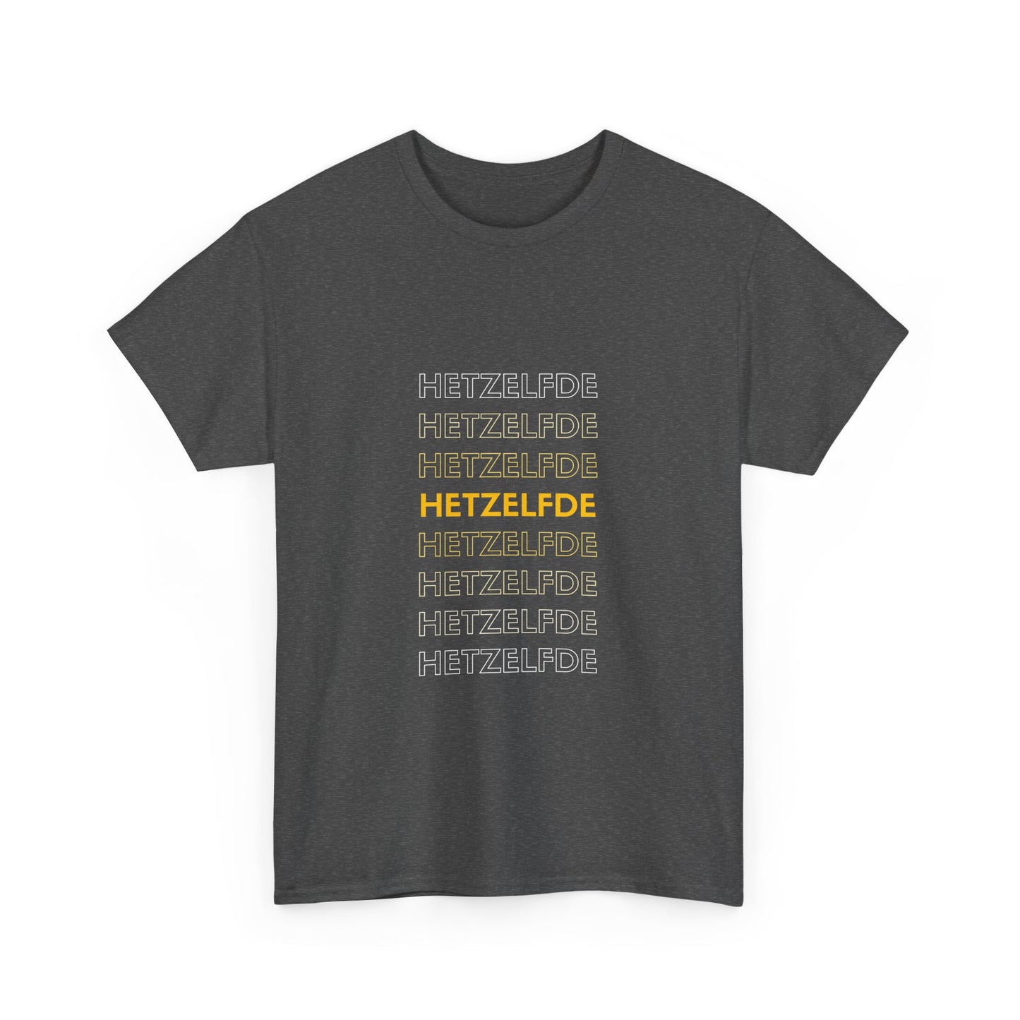 Hetzelfde, hetzelfde, hetzelfde