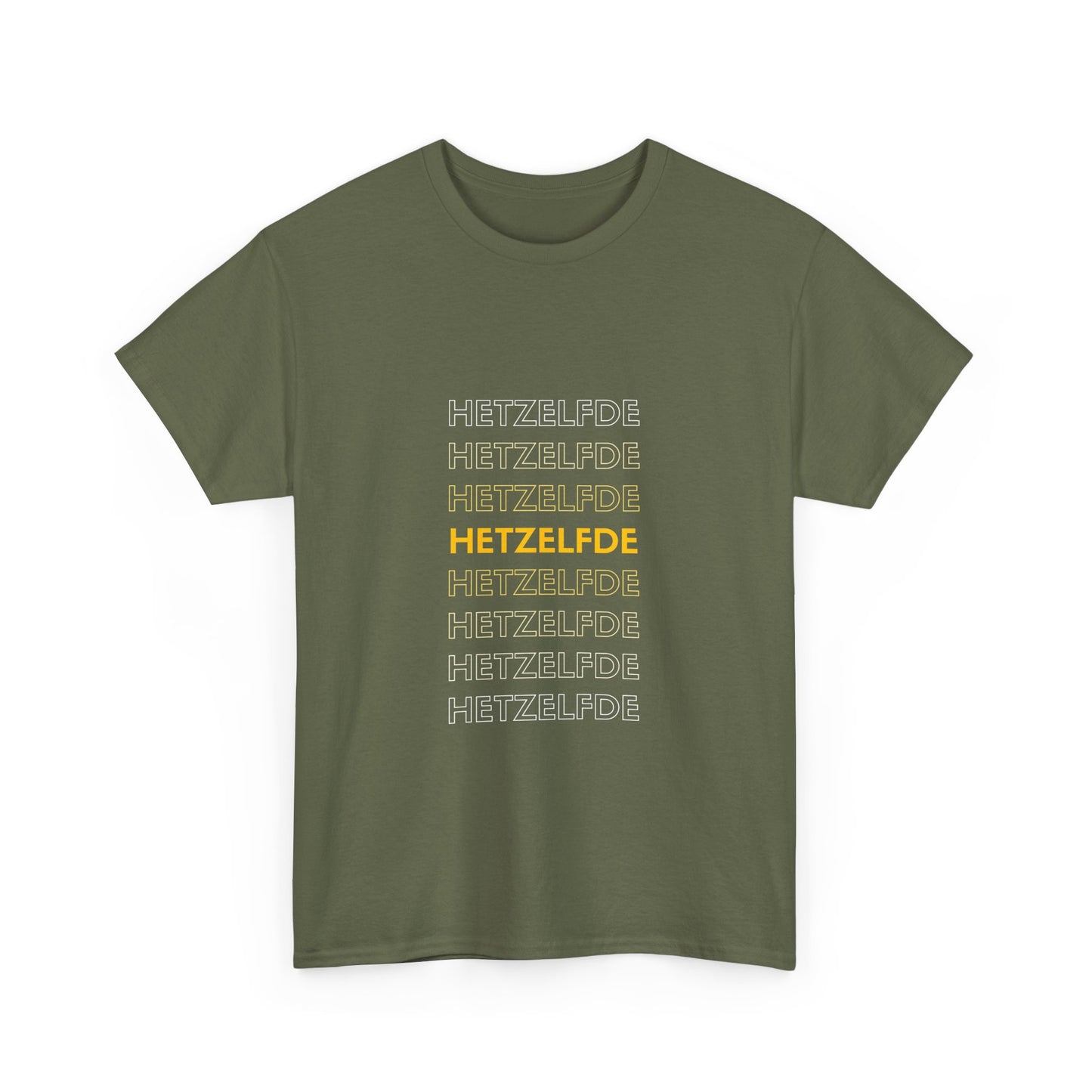 Hetzelfde, hetzelfde, hetzelfde