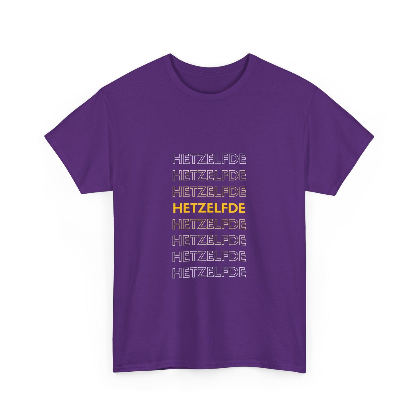 Hetzelfde, hetzelfde, hetzelfde